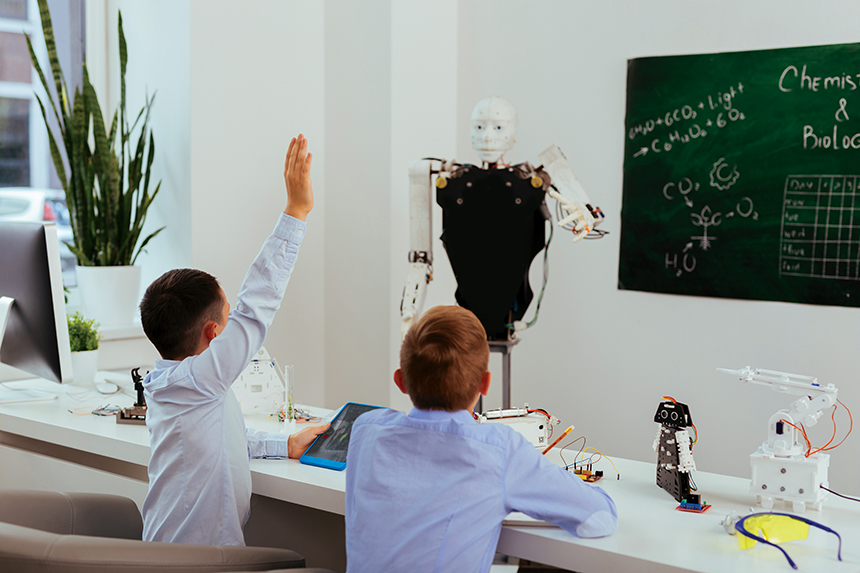 إيطاليا تبدأ استخدام الذكاء الاصطناعي في المدارس اعتبارا من العام الدراسي 2024-2025 1 shutterstock 11307191661725801604