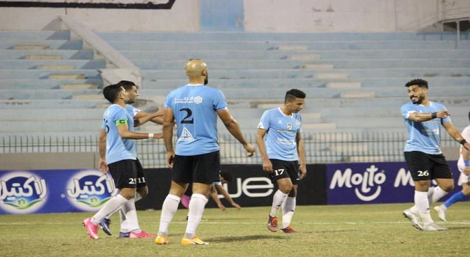 غزل المحلة يتعادل إيجابيا مع البنك الاهلي 1 فريق المحلة1728594543
