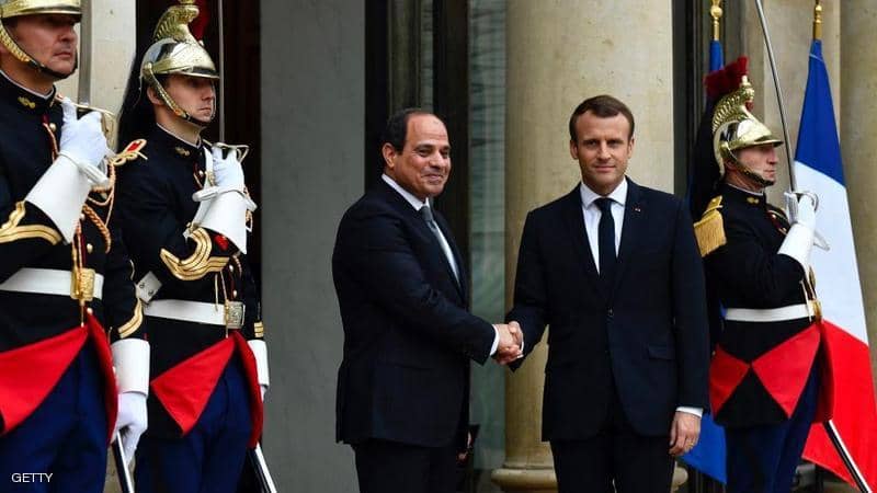 السيسي وماكرون يؤكدان ضرورة وقف الاستهدافات المتبادلة التي تضع الشرق الأوسط على حافة الحرب الإقليمية 1 1 13484241729944363