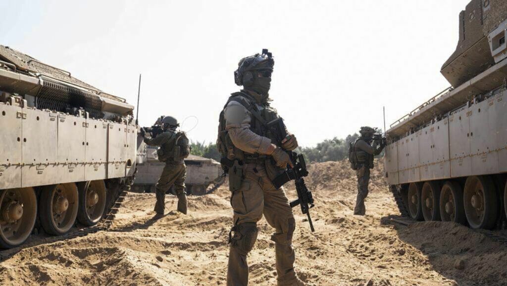 مقتل 4 ضباط إسرائيليين في شمال غزة 1 16989948451961730212503