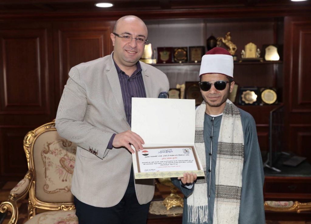 محافظ بورسعيد يكرم يوسف كريم بعد فوزه بالمركز الأول للكونغ فو في بطولة العالم ببروناي 1 19 2023 638182092451254837 1251727951525