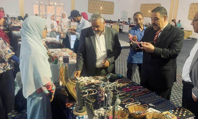 محافظ كفرالشيخ يفتتح معرض الصناعات الحرفية واليدوية بنادي الخالدين 1 19 2023 638230269016381206 6381728838444