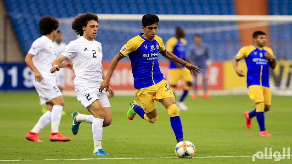 النصر السعودي يفوز على الاستقلال الإيراني 1 - 0 والوصل الإماراتي على الغرافة القطري 2 - 1 في بطولة آسيا للنخبة 1 1pkj9xjko9qrv1hztvj56r7b4h1729622403