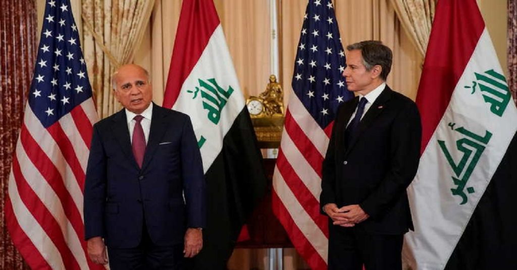 بلينكن يبحث مع نظيره العراقي في واشنطن الحيلولة دون تصعيد الصراعات في المنطقة 1 2 481727764444