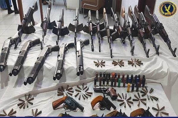 الأمن العام: ضبط 156 سلاحا ناريا و 344 قضية مخدرات وتنفيذ نحو 85 ألف حكم قضائي خلال 24 ساعة 1 2023 638098259711218642 1211728379443