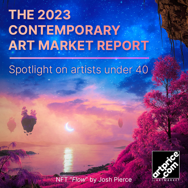 جلوبال (11): تقرير سوق الفن المُعاصِر لعام 2024 من خلال Artprice التابع لـ Artmarket، بالتزامن مع Frieze London وArt Basel Paris، يستكشف بدقة نموًّا في السوق بنسبة 1,800٪ منذ عام 2000، مما يؤكد أن الفن هو ملاذ آمن في أوقات الأزمات الكبرى 1 2023 contemporary art market report artprice com by artmarket nft flow josh pierce en1728674942