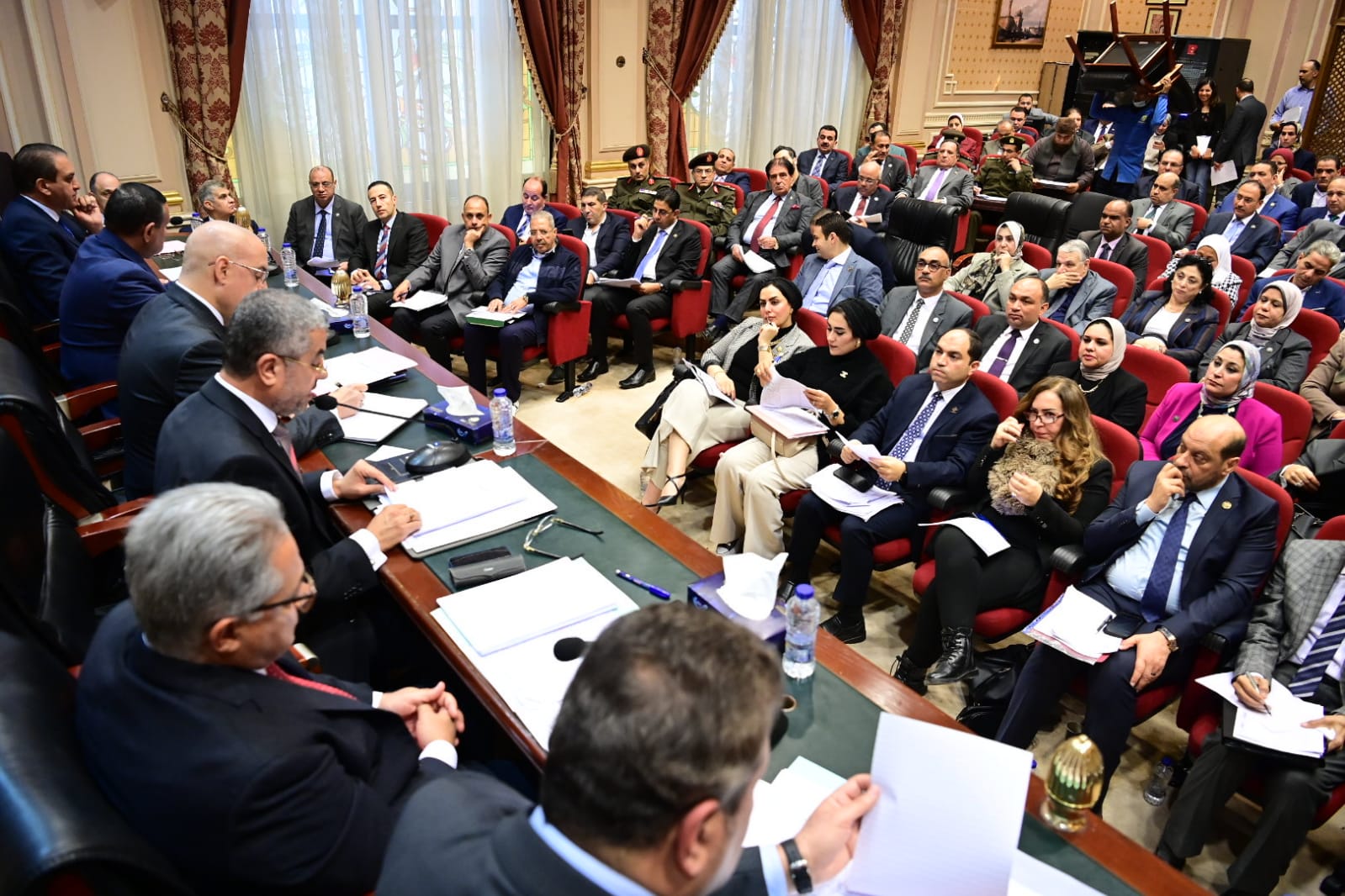 التنمية المحلية تستعرض جهود تنفيذ قانون التصالح على مخالفات البناء أمام لجنة الإسكان بمجلس الشيوخ 1 2161730134983
