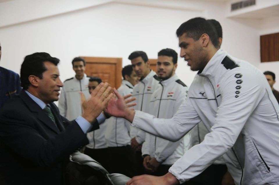 وزير الرياضة يكرم ناشئي وناشئات منتخب السلاح لحصولهم علي المراكز الأولي ببطولة العالمً ببلغاريا 1 5e09f8be421aa964d9579f011730279584
