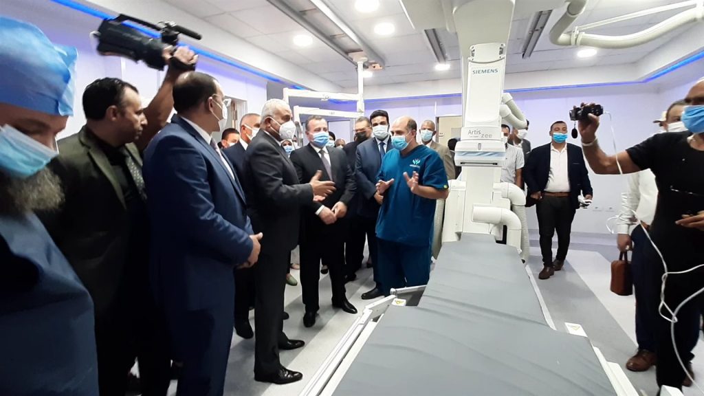 محافظ الغربية يفتتح وحدة القسطرة الجديدة بالمستشفى الأمريكي في طنطا 1 6171727980085