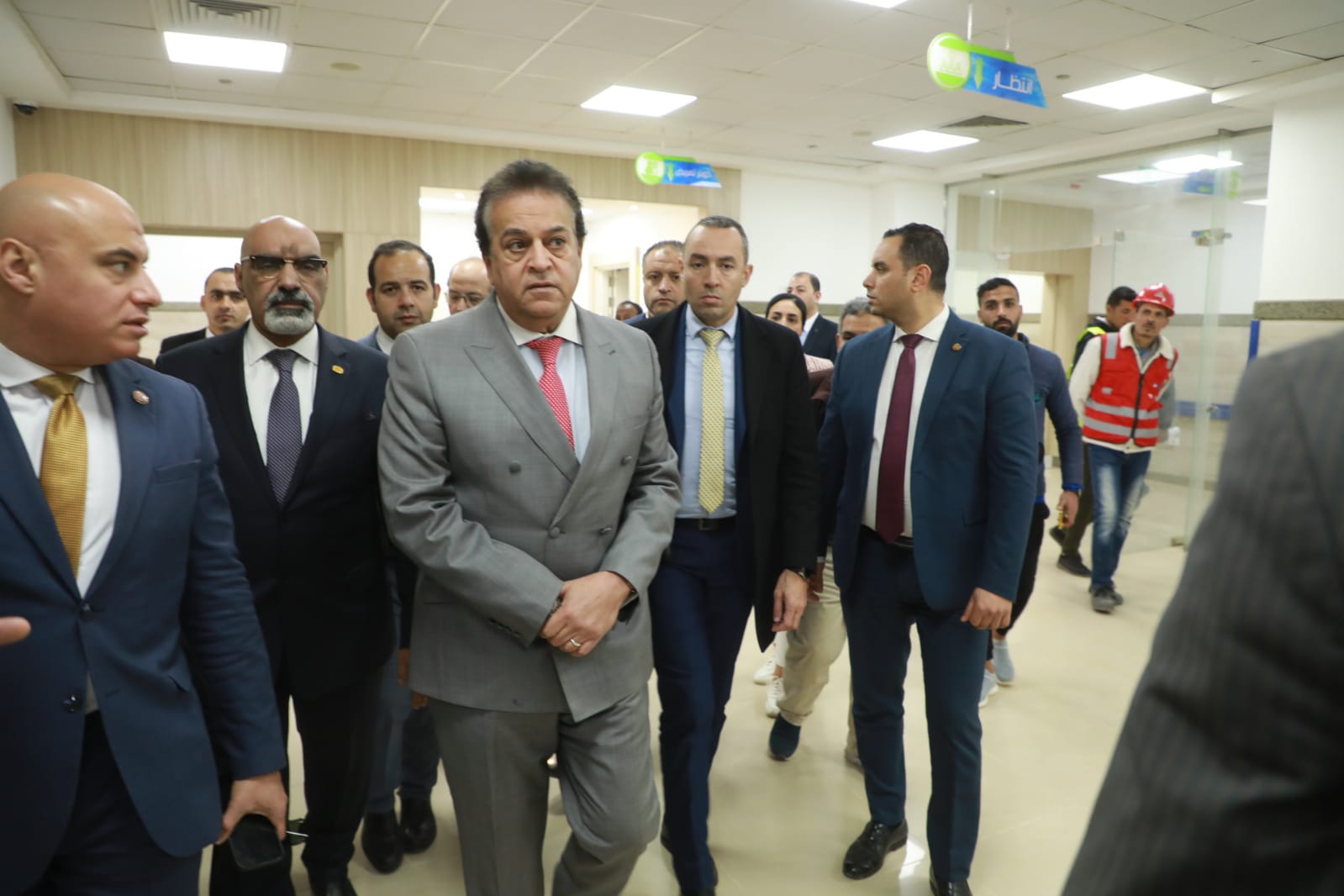 وزير الصحة ونظيره اليوناني يتفقدان مستشفى التأمين الصحي بالعاصمة الإدارية الجديدة 1 8091729488422