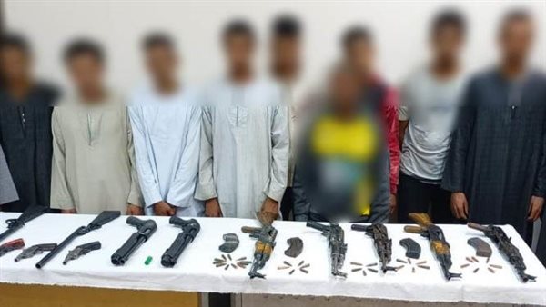 ضبط كميات من المخدرات وتنفيذ 815 حكما قضائيا متنوعا بحملة أمنية موسعة بدمياط وأسوان 1 9431728810723