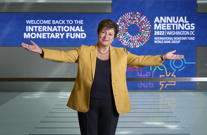 "قنبلة" الدين العام العالمي على طاولة اجتماعات صندوق النقد والبنك الدوليين 1 IMF annual meeting Photo1729428903