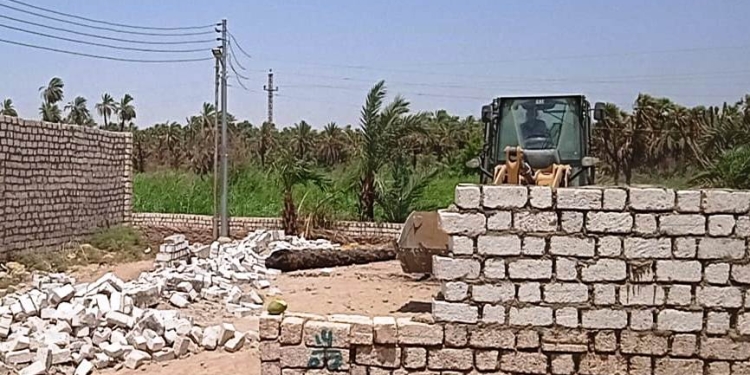 محافظ أسوان: إزالة 91 حالة تعدى على أراضي الدولة بمساحة 490 ألف منذ إنطلاق المرحلة الأولى من الموجه الـ24 1 IMG 20230716 WA0005 1 1