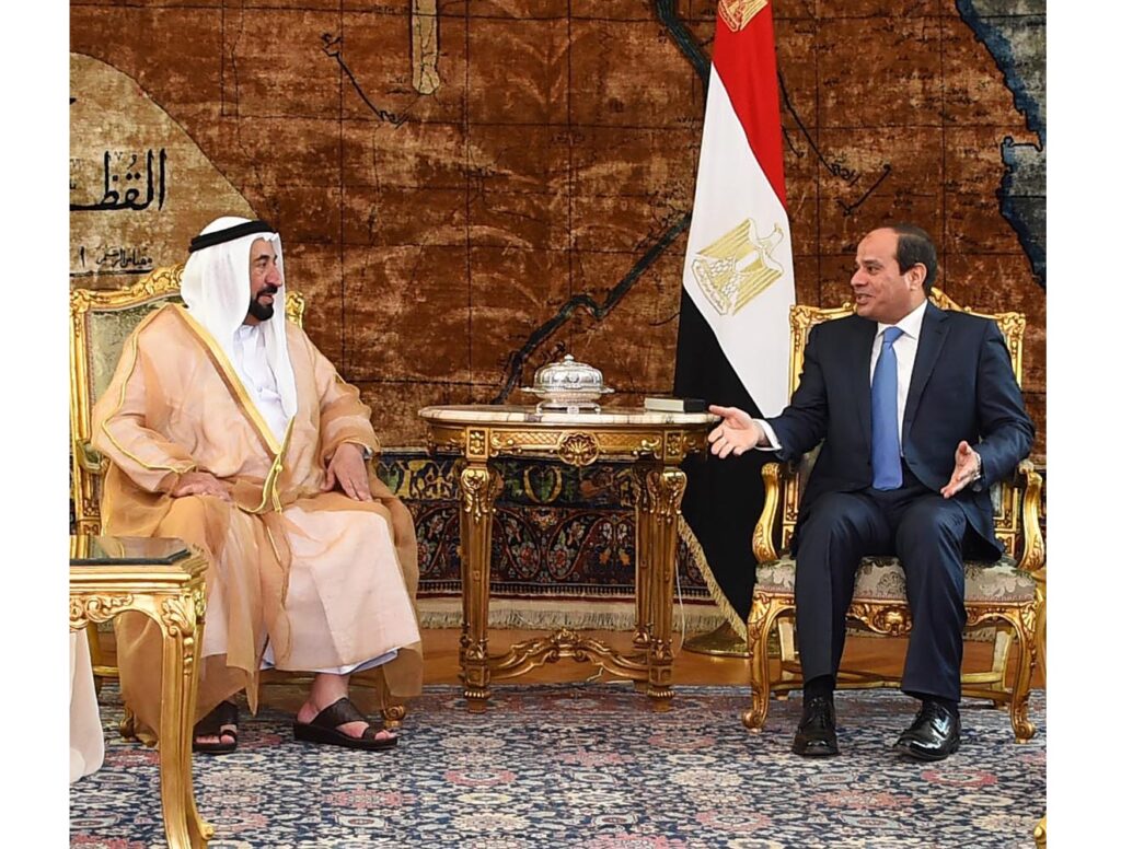 حاكم الشارقة يوجه الشكر للرئيس السيسي ويؤكد أن مصر دولة عريقة بها كنوز من العلم والمعرفة 1 c9489d24 cb21 4799 ac56 90fe402777551729185603