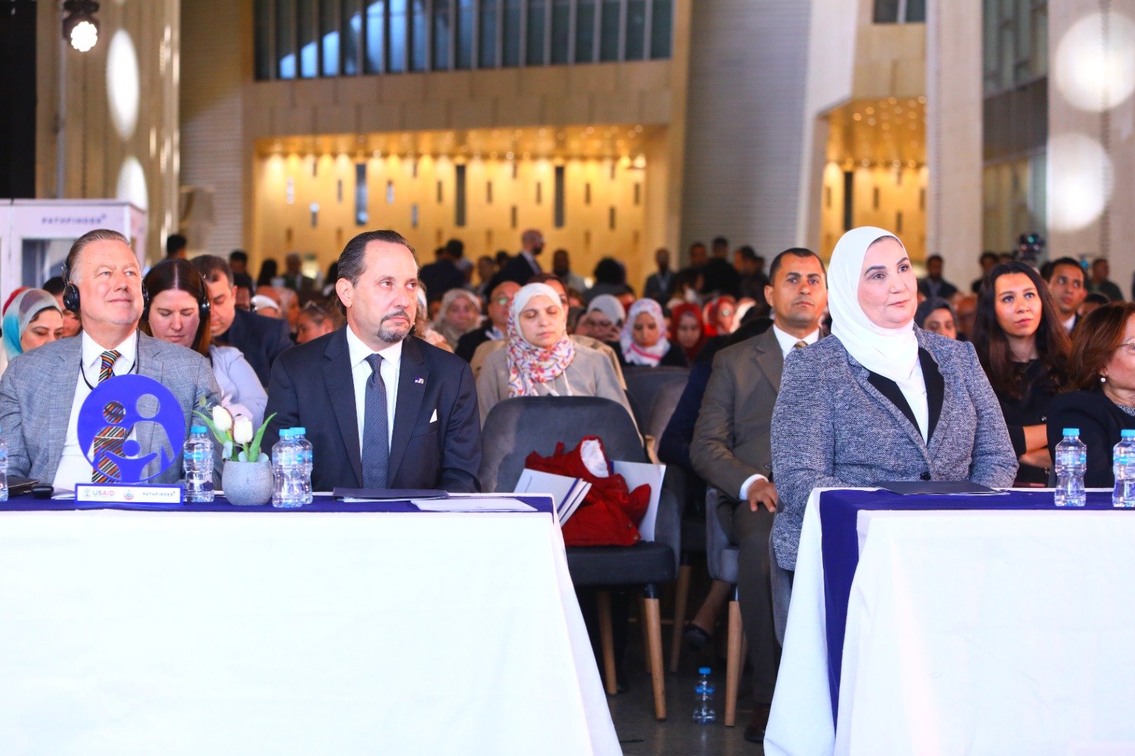 التضامن:وفد الوكالة الأمريكية للتنمية الدولية وهيئة باثفايندر الدولية يطلعان على أنشطة برنامج "مودة" بالفيوم 1 elaosboa036851729421942