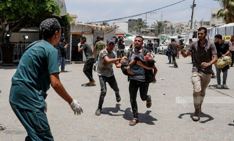 استشهاد 4 أشخاص في قصف للاحتلال الإسرائيلي لحي الدرج وسط غزة 1 f42ccb83ca0c0b226aae8a03a7a353621730375883