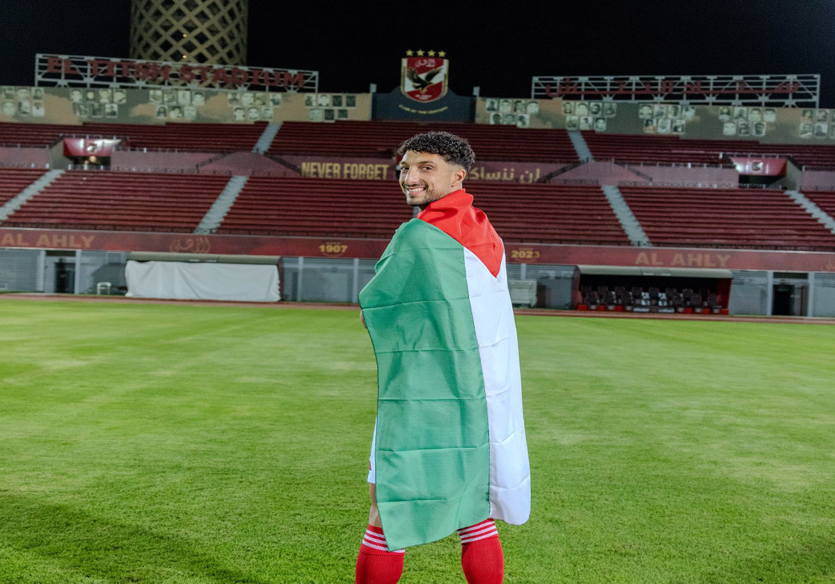 وسام أبو علي وعمر فرج على رأس قائمة منتخب فلسطين لمواجهة العراق والكويت في تصفيات المونديال 1 اللاعب وسام أبو علي1728162365