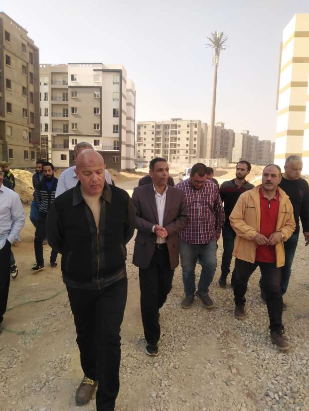 رئيس "مدينة بدر" يتفقد 4704 وحدات سكنية بالمرحلة الثانية لسكن موظفي العاصمة 1 186405839316708329071732611724