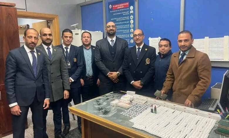 جمارك مطار الغردقة تحبط محاولة تهريب كمية من الحشيش 1 19 2022 638080173587429836 7421730546823
