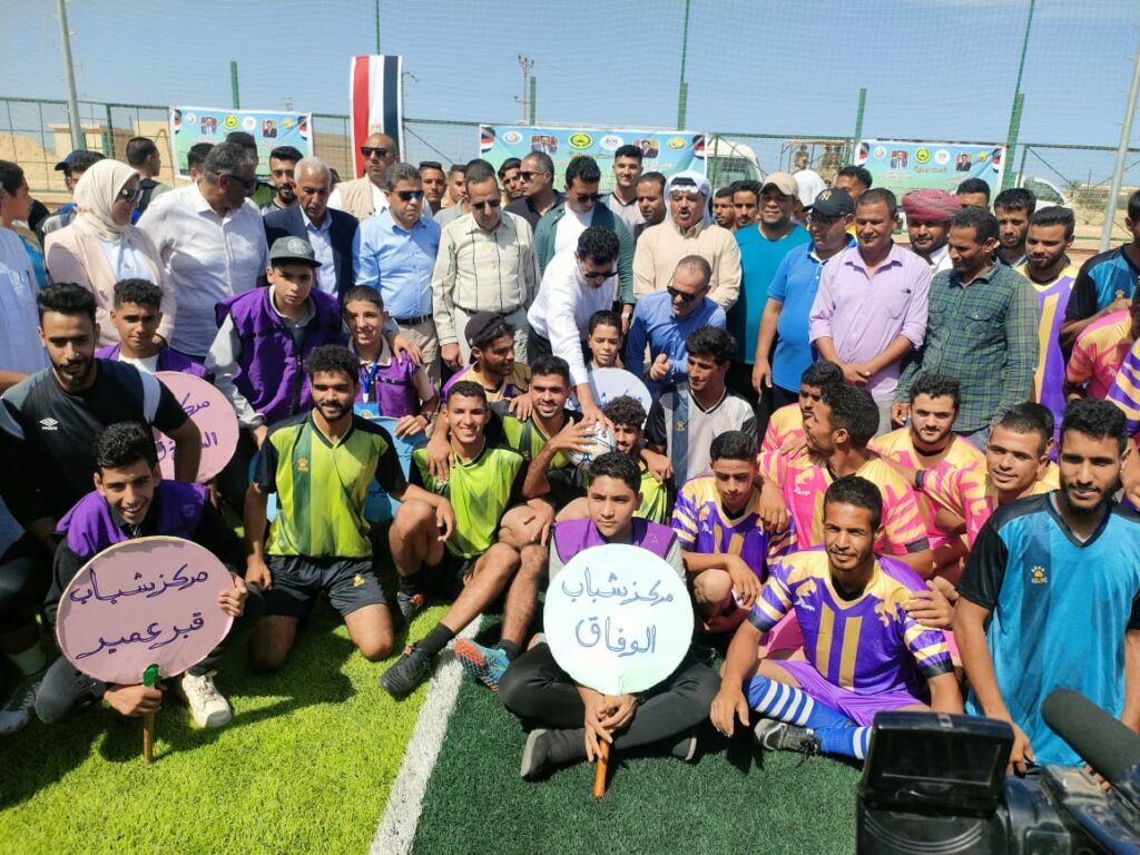 وزير الشباب ومحافظ شمال سيناء يطلقان المبادرة القومية للياقة البدنية بمركز شباب المساعيد 1 19 2023 638316778115704963 5701731525843