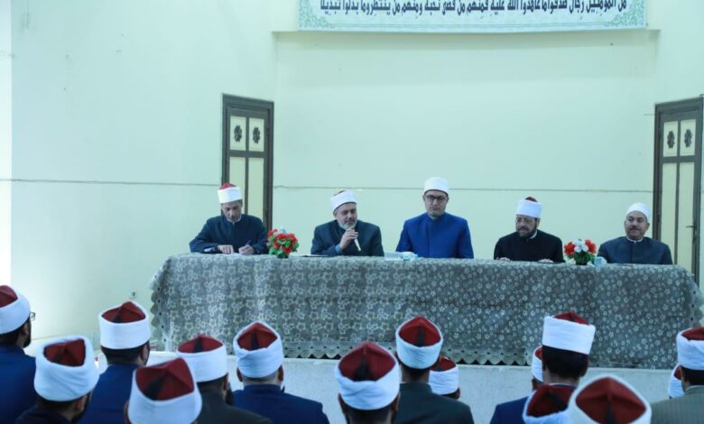 أمين عام البحوث الإسلامية يلتقي وعاظ وواعظات أسيوط ويناقش خطة العمل الميداينة 1 202203231201004971730639166