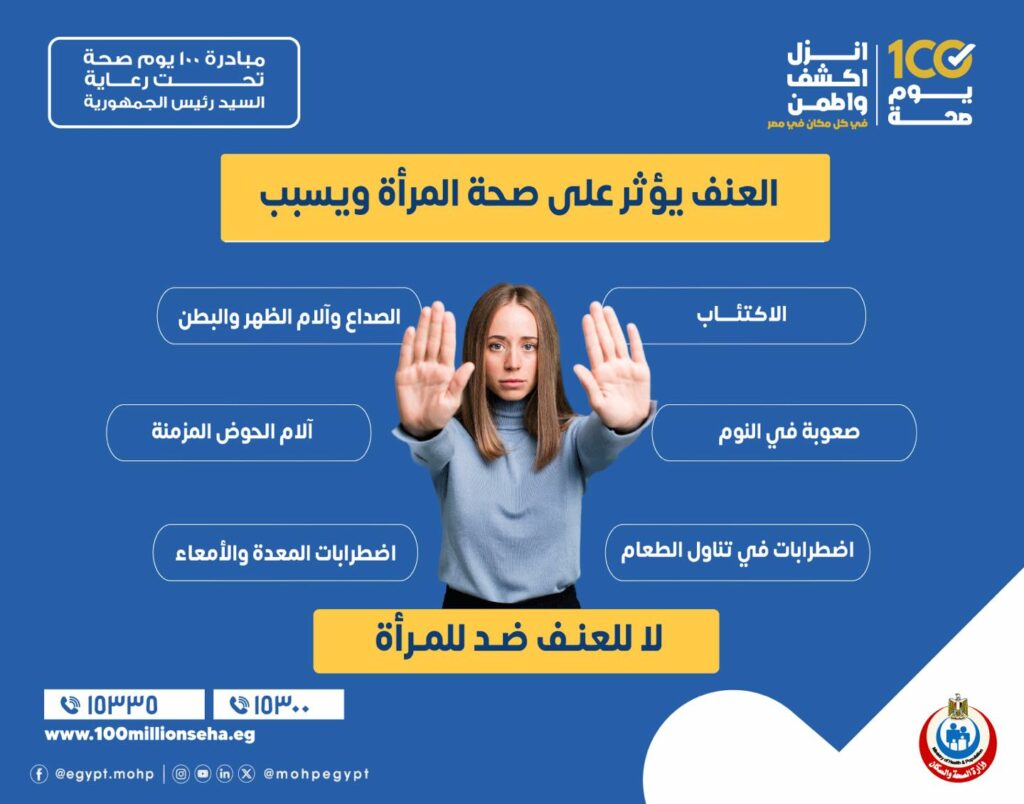 "الصحة" تسلط الضوء على جهودها الوطنية لمناهضة العنف ضد المرأة وتعزيز مشاركتها في التنمية 1 6861732519744