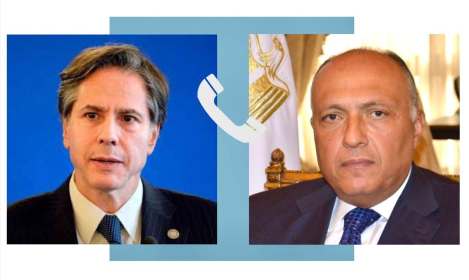 وزير الخارجية يبحث مع نظيره الأمريكي جهود البلدين في التوصل لوقف إطلاق النار في غزة ولبنان 1 Sameh1732038905
