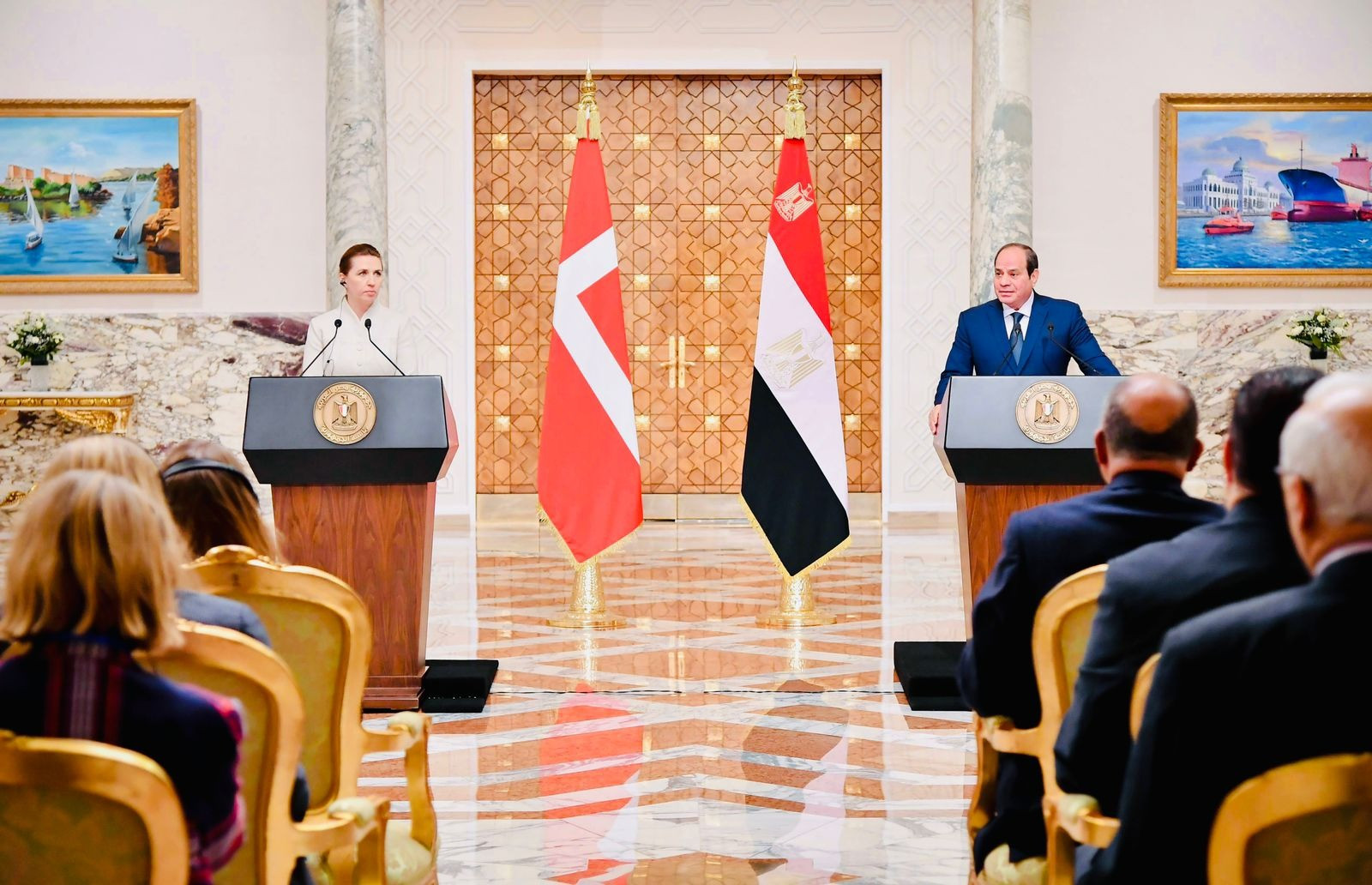 الرئيس السيسي وملك الدنمارك يشاركان في منتدى الأعمال بكوبنهاجن 1 167871753801733478005