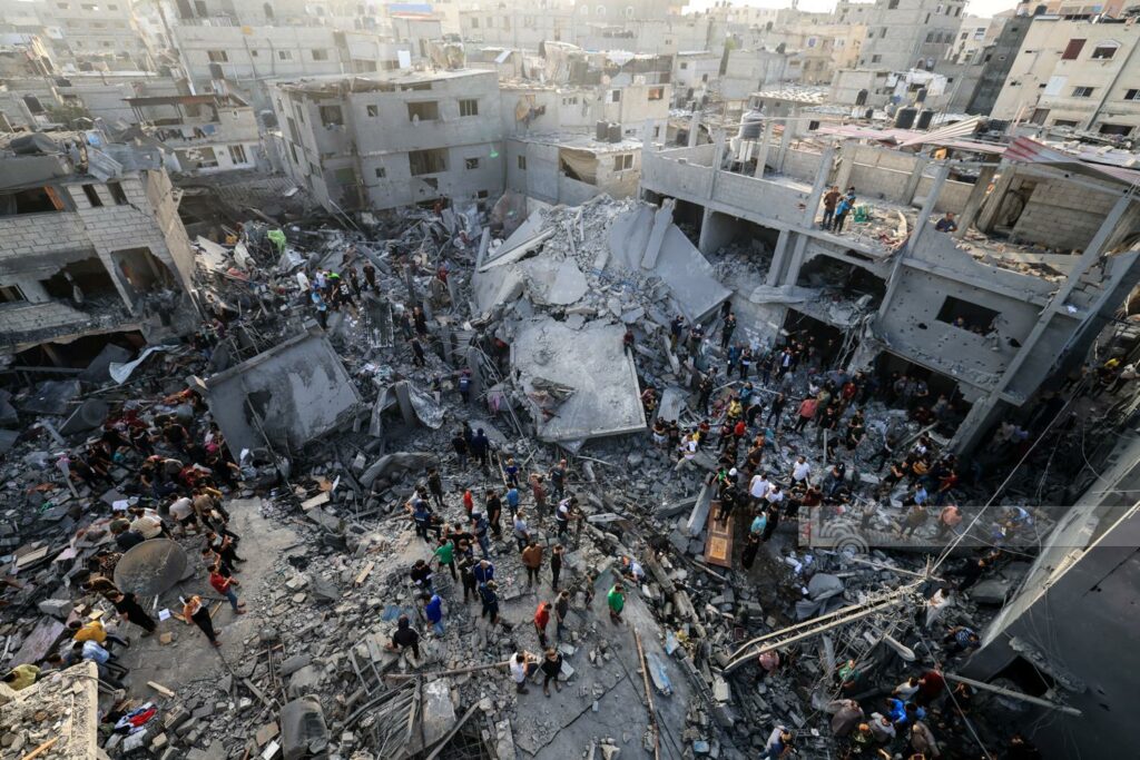 استشهاد 20 فلسطينيا في مجزرة جديدة ارتكبها الاحتلال شمال قطاع غزة 1 2991291733776265