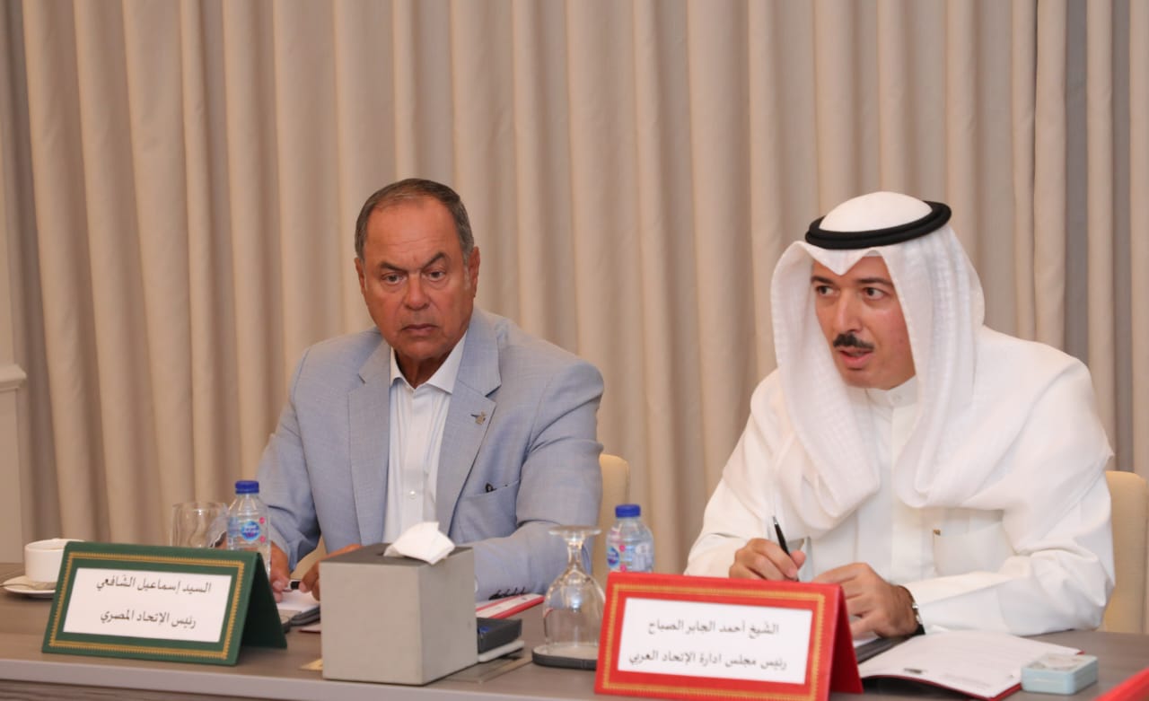 رئيس الاتحاد العربي لكرة السلة يهنيء رئيس وأعضاء مجلس إدارة الاتحاد المصري الجديد بمقره بالقاهرة 1 6bcba530 bb60 4308 994f 09ebc81a0b921733261345