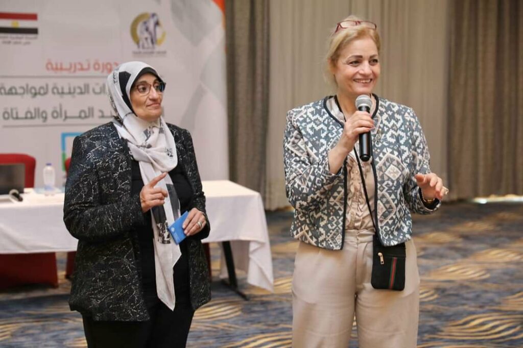 "قومي المرأة" ينظم معسكرين تدريبيين حول دور القيادات الدينية في مناهضة العنف ضد المرأة 1 elaosboa495121733301845